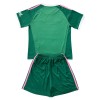 Officiële Voetbalshirt + Korte Broek Doelman Arsenal 2026-27 Groene - Kids
