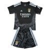 Officiële Voetbalshirt + Korte Broek Doelman Benfica 2026-27 Zwarte - Kids