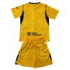 Officiële Voetbalshirt + Korte Broek Doelman FC Barcelona Uit 2026-27 Gele - Kids