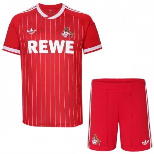 Officiële Voetbalshirt + Korte Broek FC Köln Uit 2026-27 - Kids Officiële Voetbalshirt + Korte Broek FC Köln Uit 2026-27 - Kids