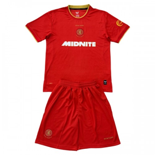 Officiële Voetbalshirt + Korte Broek Middlesbrough Thuis 2026-27 - Kids Officiële Voetbalshirt + Korte Broek Middlesbrough Thuis 2026-27 - Kids