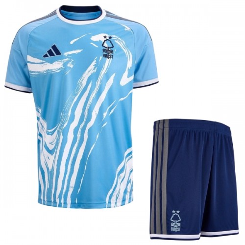 Officiële Voetbalshirt + Korte Broek Nottingham Forest Derde 2026-27 - Kids Officiële Voetbalshirt + Korte Broek Nottingham Forest Derde 2026-27 - Kids