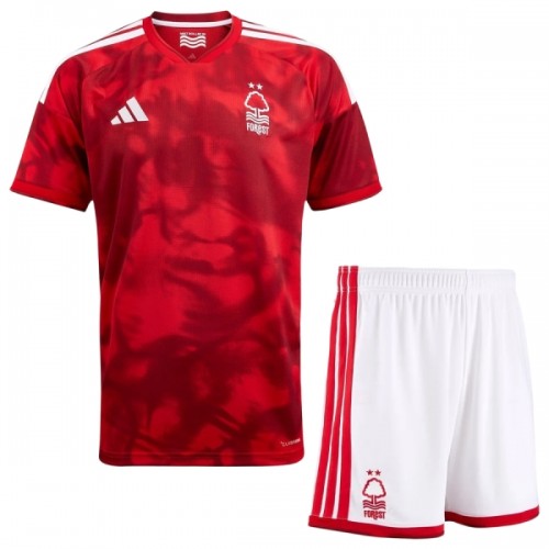 Officiële Voetbalshirt + Korte Broek Nottingham Forest Thuis 2026-27 - Kids Officiële Voetbalshirt + Korte Broek Nottingham Forest Thuis 2026-27 - Kids