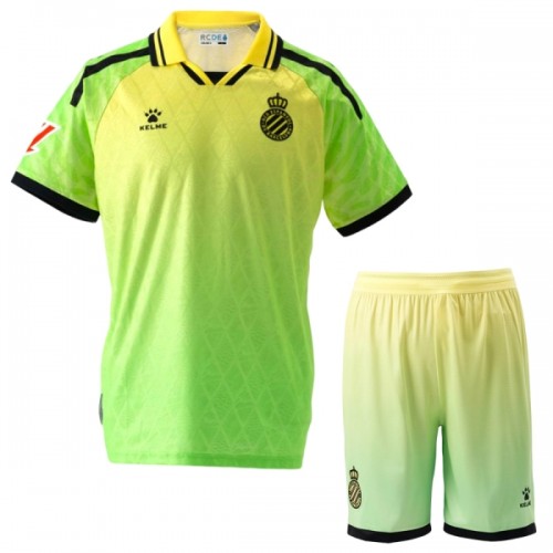 Officiële Voetbalshirt + Korte Broek RCD Espanyol Derde 2026-27 - Kids Officiële Voetbalshirt + Korte Broek RCD Espanyol Derde 2026-27 - Kids