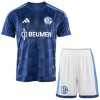Officiële Voetbalshirt + Korte Broek Schalke 04 Thuis 2026-27 - Kids