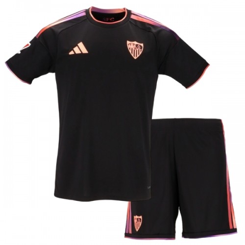 Officiële Voetbalshirt + Korte Broek Sevilla FC Derde 2026-27 - Kids Officiële Voetbalshirt + Korte Broek Sevilla FC Derde 2026-27 - Kids