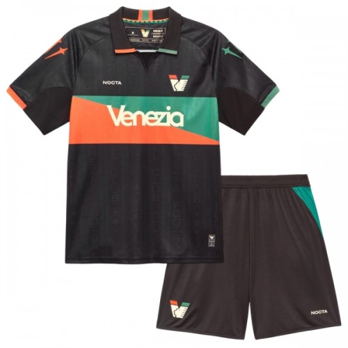 Officiële Voetbalshirt + Korte Broek Venezia Thuis 2026-27 - Kids Officiële Voetbalshirt + Korte Broek Venezia Thuis 2026-27 - Kids