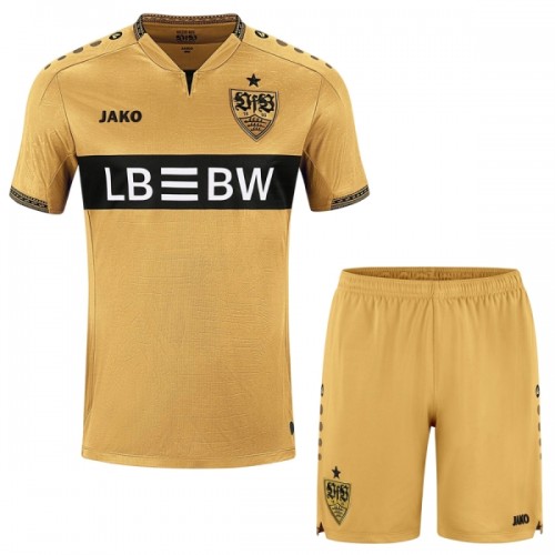 Officiële Voetbalshirt + Korte Broek VfB Stuttgart Derde 2026-27 - Kids Officiële Voetbalshirt + Korte Broek VfB Stuttgart Derde 2026-27 - Kids