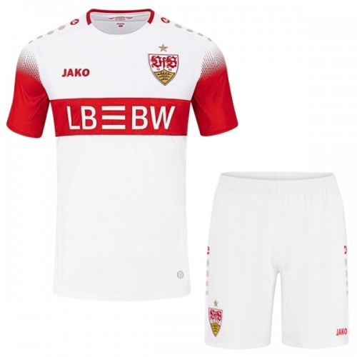 Officiële Voetbalshirt + Korte Broek VfB Stuttgart Thuis 2026-27 - Kids Officiële Voetbalshirt + Korte Broek VfB Stuttgart Thuis 2026-27 - Kids