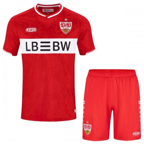 Officiële Voetbalshirt + Korte Broek VfB Stuttgart Uit 2026-27 - Kids Officiële Voetbalshirt + Korte Broek VfB Stuttgart Uit 2026-27 - Kids