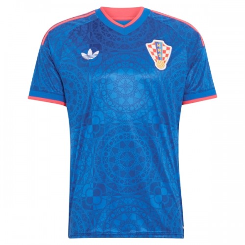 Officiële Voetbalshirt Kroatië Uit 2026-27 - Heren Officiële Voetbalshirt Kroatië Uit 2026-27 - Heren