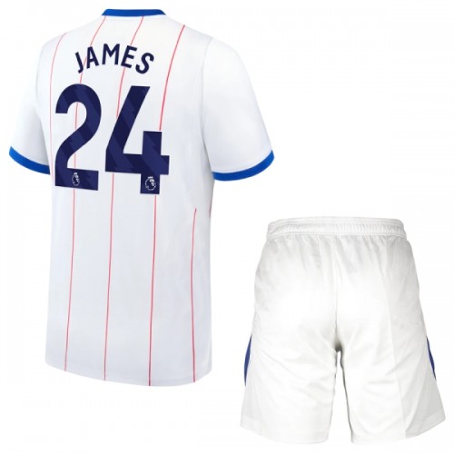 Officiële Voetbalshirt + Korte Broek Chelsea James 24 Derde 2026-27 - Kids Officiële Voetbalshirt + Korte Broek Chelsea James 24 Derde 2026-27 - Kids