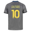 Officiële Voetbalshirt + Korte Broek Inter Milan Lautaro 10 Derde 2026-27 - Kids
