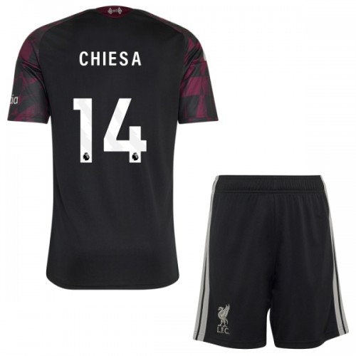 Officiële Voetbalshirt + Korte Broek Liverpool Chiesa 14 Derde 2026-27 - Kids Officiële Voetbalshirt + Korte Broek Liverpool Chiesa 14 Derde 2026-27 - Kids