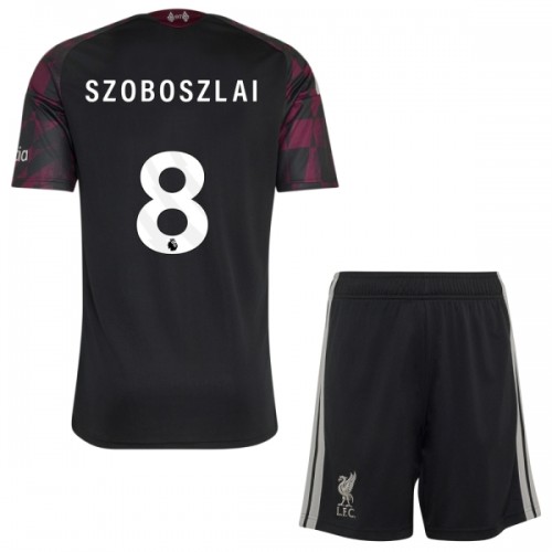 Officiële Voetbalshirt + Korte Broek Liverpool Szoboszlai 8 Derde 2026-27 - Kids Officiële Voetbalshirt + Korte Broek Liverpool Szoboszlai 8 Derde 2026-27 - Kids