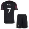 Officiële Voetbalshirt + Korte Broek Liverpool Wirtz 7 Derde 2026-27 - Kids