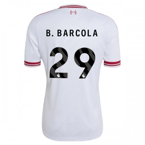 Officiële Voetbalshirt Liverpool B. Barcola 29 Uit 2026-27 - Heren Officiële Voetbalshirt Liverpool B. Barcola 29 Uit 2026-27 - Heren