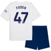 Officiële Voetbalshirt + Korte Broek Manchester City Foden 47 Derde 2026-27 - Kids Officiële Voetbalshirt + Korte Broek Manchester City Foden 47 Derde 2026-27 - Kids
