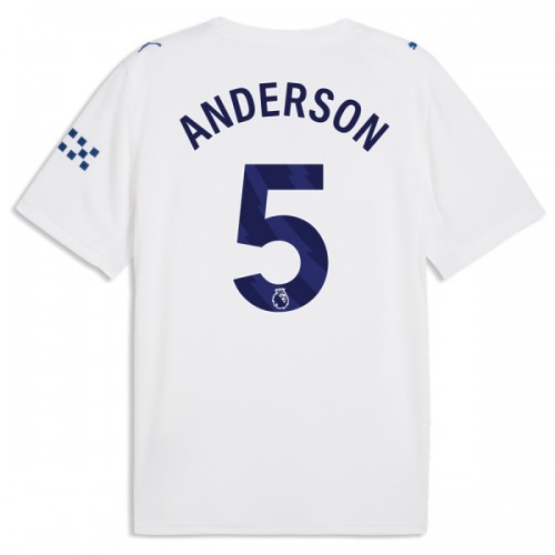 Officiële Voetbalshirt Manchester City Anderson 5 Derde 2026-27 - Heren Officiële Voetbalshirt Manchester City Anderson 5 Derde 2026-27 - Heren