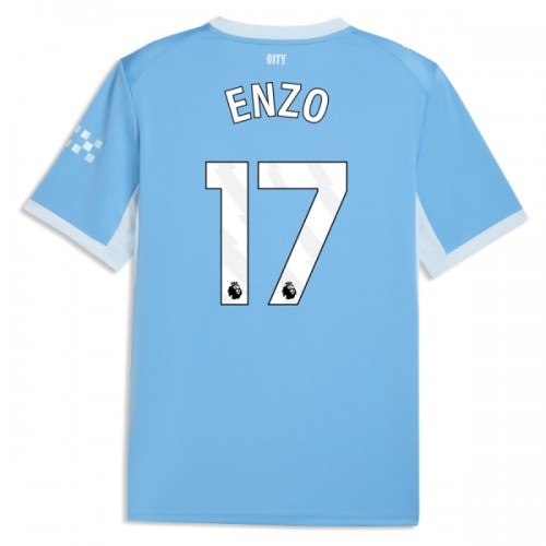 Officiële Voetbalshirt Manchester City Enzo 17 Thuis 2026-27 - Heren Officiële Voetbalshirt Manchester City Enzo 17 Thuis 2026-27 - Heren