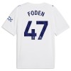 Officiële Voetbalshirt Manchester City Foden 47 Derde 2026-27 - Heren Officiële Voetbalshirt Manchester City Foden 47 Derde 2026-27 - Heren
